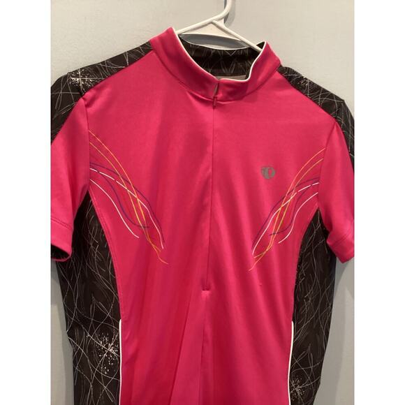 Pearl Izumi Women Cycling Jersey L Large Biking Kit Pink Select Triatholon Girly - Picture 5 of 13